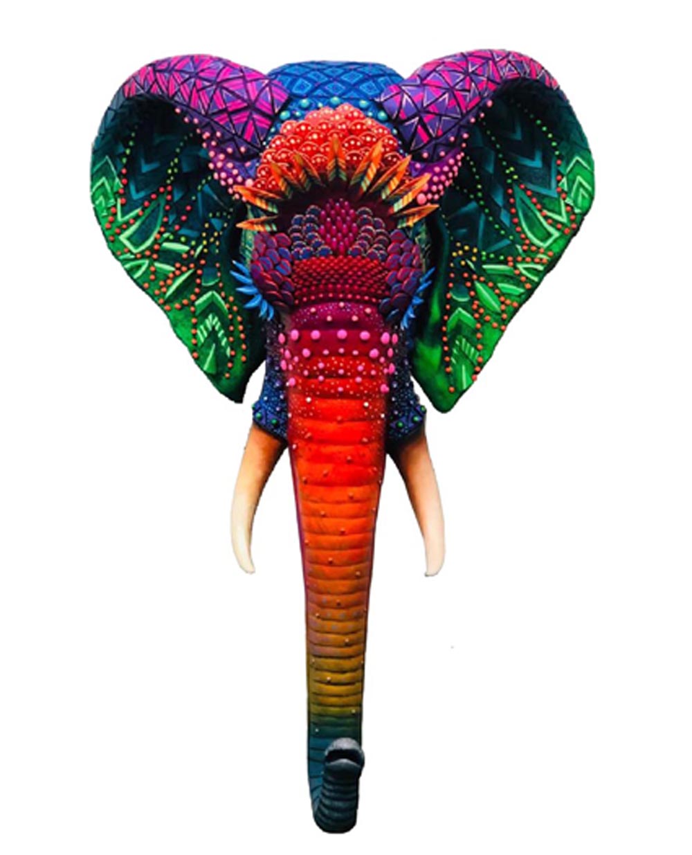 Signed, limited edition elephant sculpture
