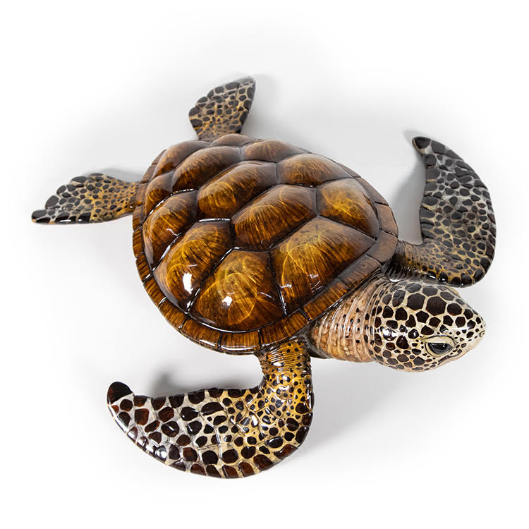Bronze Sea Turtle Sculpture by Carlos & Albert