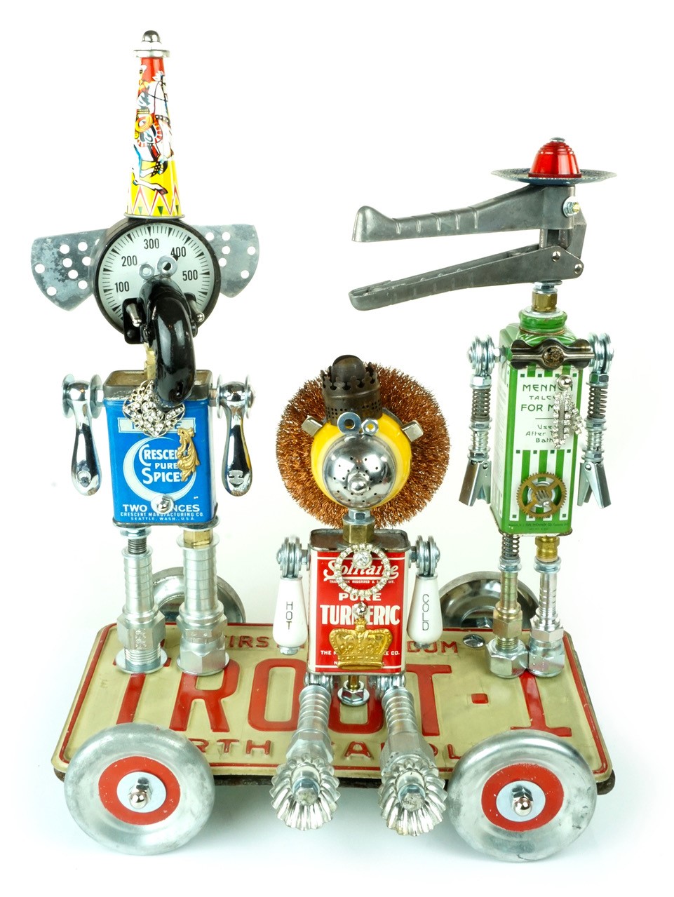 Signed, limited edition mixed media sculpture by Amy Flynn